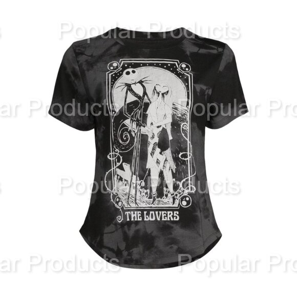 B2G1F! Disney | The Nightmare Before Christmas The Lovers Tarot Card Tee - Picture 5 of 8